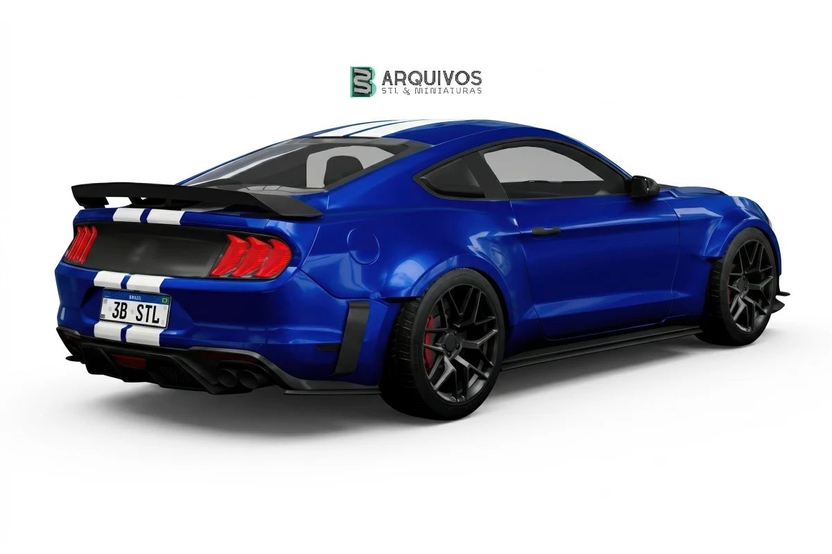 Modelo 3D STL - Ford Mustang RTR SPEC 5 2020 — foto 6